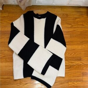SHEIN Monochrome Block Sweater